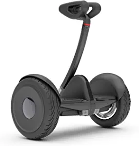 Segway Ninebot S Smart Self-Balancing Electric Scooter, 1600W Motor (S Max Ver. 4800), 13.7 Miles Range(S max Ver.23.6)& 10MPH(S MAX Ver.12.4), Hoverboard w/t LED Light, Compatible with Gokart kit
