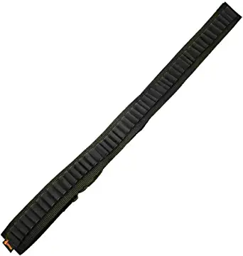 SPIKA Rifle Ammo Belt Bandolier .22cal Shell Holder Hunting Adjustable Length 50 Rounds