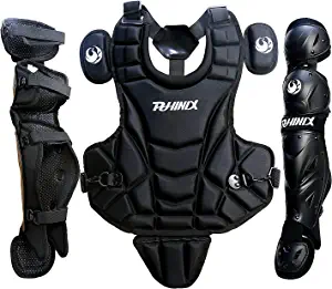 PHINIX Catcher Chest Protector and Leg Guards Recommended for Ages 9-12