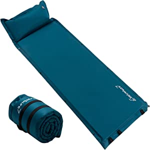 Clostnature Self Inflating Sleeping Pad for Camping - 1.5/2/3 inch Camping Pad, Lightweight Inflatable Camping Mattress Pad, Insulated Foam Sleeping Mat for Backpacking, Tent, Hammock