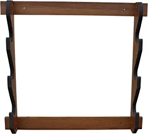 Rush Creek Creations Indoor 3 Rifle/Shotgun Wall Storage Display Rack