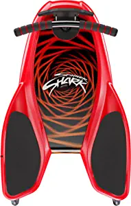 Spinner Shark Drifting Kneeboard Ride On Scooter Board with Casters for Kids - Boys and Girls