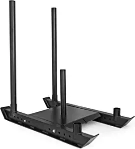 Happybuy Fitness Training Sled, Heavy High Training Sled, Speed Training Sled for Athletic Exercise and Speed Improvement (K31)