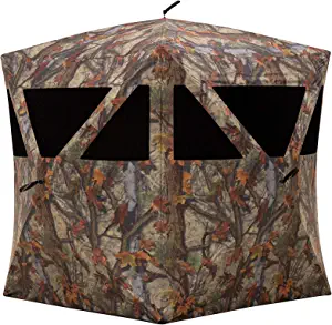 Barronett Blinds PR200BT Prowler 200 Ultra-Light Pop-Up Portable Hunting Blind, Woodland Camo, 71" x 71"