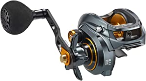 Piscifun Alijoz Baitcasting Reels, Size 300 Aluminum Frame Baitcaster Fishing Reel, 33Lbs Max Drag, Available in 5.9:1/8.1:1 Gear Ratio, Freshwater and Saltwater Powerful Handle Casting Reel