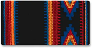 Mayatex Inc. 1461-10 Firecracker Black/Blue/Orange Saddle pad Black/Blue/Orange 36X34