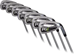 PGX Single Length Iron Set, 5-PW + AW (7 Clubs)