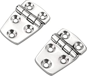 Thorn Boat Shortside Door Hinges Heavy Duty Marine Grade 316 Stainless Steel 1-1/2" x 2-1/4" Pair of 2
