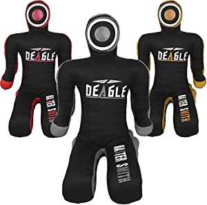 DEAGLE MMA Master Smith BJJ JIU Jitsu MMA Grappling Submission Sitting Dummy Also for Judo Karate Krav MAGA Police & SELF Defense Training.- UNFILLED