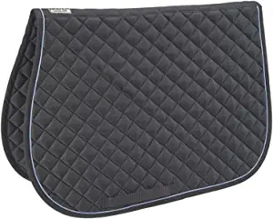 Dover Saddlery Quilted All-Purpose Piped Saddle Pad