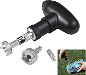 Shuzhu Golf Spike Wrench Shoes Removal Christmas Gifts Adjustment Tool Cleats Replacement Track Ripper Screw Install Stainless Steel Intech Aid
