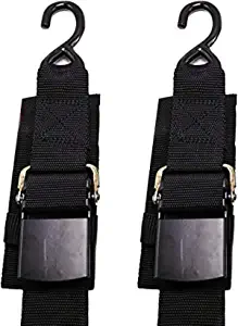 MEILI 2 Piece Heavy Duty Boat Trailer Transom Strap Adjustable Marine Boat Tie Down Straps to Trailer (Shipped From USA) with Quick Release Buckle, 2 inch Length 48 1200 LBS Capacity Securely