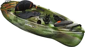 Pelican Sit-on-top Fishing Kayak Kayak 10 Feet Lightweight one Person Kayak Perfect for Fishing