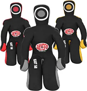 Jayefo Beast 58 BJJ Brazilian JIU Jitsu Wrestling Dummy for Grappling-Submission-Mixed Martial Arts-MMA-Training Punching Throwing Boxing Bag Practice Karate Judo.