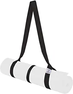YOGAER Yoga Mat Carrier Strap, Adjustable Thick Straps Sling for Carrying Large Mats, Stretching Band
