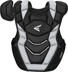 Easton PRO X Baseball Catchers Chest Protector, Adult, Without Commotio Cordis Foam, Double Layer Design with EVAIR Foam, 4 Point Strap System with Neoprene Back for Superior Fit, Comfort