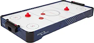 Sport Squad HX40 40 inch Table Top Air Hockey Table for Kids and Adults - Electric Motor Fan - Includes 2 Pushers and 2 Air Hockey Pucks - Great for Playing on The Floor, Tabletop, or Dorm Room