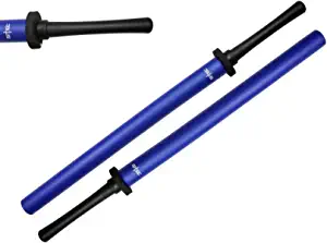 S-TEC 35" Practice Padded Foam Sparring Sword Set with ABS Handle and PVC Core.