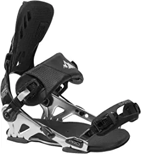 System Pro Freeride Men's Rear Entry Step in Style Snowboard Bindings 2022