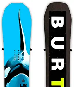 StoreYourBoard Cinch Minimalist Snowboard Wall Mount, Indoor Display Storage Rack