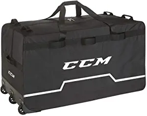 CCM Hockey Pro Wheel Goalie Bag 44", Black