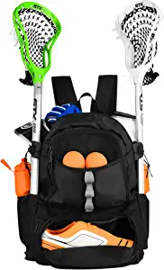 ERANT Lacrosse Bag Backpack  Lacrosse Bags for Boys  Girls Lacrosse Backpack with Stick Holder  Lacrosse Bags for Girls  Field Hockey Bags  Lacrosse Stick Bag  Lax Backpack  Lacrosse Bag Youth