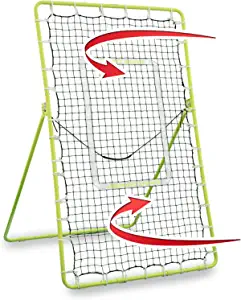 Rukket Tennis Practice Rebounder Net | Rebound Wall for Tennis & Racquet Sports Ball | Portable Backboard for Indoor & Outdoor Training