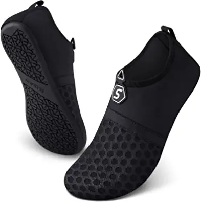 SEEKWAY Water Shoes Quick-Dry Aqua Socks Barefoot Slip-on for Beach Pool Swim River Yoga Lake Surf Women Men SK001
