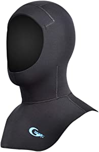 Diving Hood - Neoprene Wetsuit Dive Hood 3MM 5MM for Men Women Dive Cap Surfing Thermal Hood for Water Sports