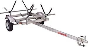 Malone EcoLight 2-Boat J-Rack Kayak Trailer Package