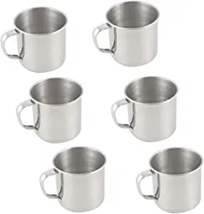 Pack of 6 Camping Coffee Mug Drinking Soup Cup (12 OZ)