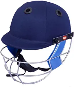 SS Cricket Gutsy Cricket Helmet - Men's (Blue & Black Color) - Large Size