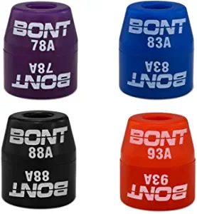 Bont Roller Skates - Replacement Top Cone or Bottom Barrel Cushions Bushings - Quad Roller Skate Derby Plate - Made in USA