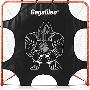 Gagalileo Portable Lacrosse Goal,Lacrosse Net with Steel Frame,6'X6' Lacrosse Goal Target,Lacrosse Target for Shooting,Collegiate Lacrosse Goals,Replacement Target for Lacrosse Goal(Style Optional)