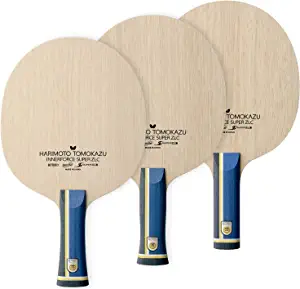 Butterfly Harimoto Innerforce Super ZLC Table Tennis Blade - Super ZL Carbon Blade - Professional Butterfly Table Tennis Blade - Available in AN, FL, and ST Shakehand Handle Styles - Made in Japan