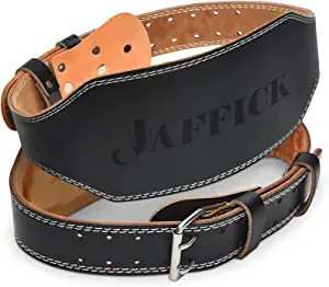 Genuine Leather Weight Lifting Belt for Men Gym Weight Belt Lumbar Back Support Powerlifting Weightlifting Heavy Duty Workout Training Strength Training Equipment