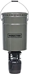 Moultrie Pro Hunter II Hanging Feeder, 360-Degree Coverage, Easy-Set Digital Timer, Tools-Free Assembly