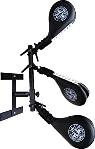 SYNTECSO Kicking Pads for Martial Art, Wall Mounted Taekwondo Kick Pads Targets for Kickboxing Training
