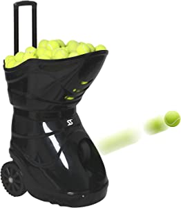 Siboasi Tennis Ball Machine  3 to 6 Hr Runtime  Charger Included  Easy to Use  48 lb  Portable - Built-in Battery