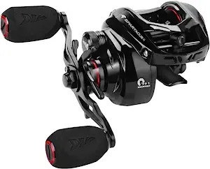 KastKing Spartacus II Baitcasting Fishing Reel, 6oz Ultralight Baitcaster Reel, Super Smooth with 17.6 LB Carbon Fiber Drag, 7.2:1 Gear Ratio, 39mm Palm Perfect Lower Profile Design