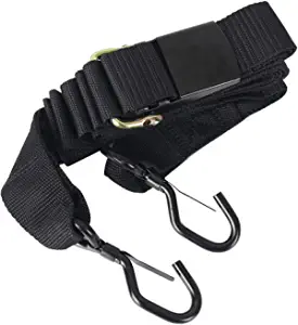 XSTRAP STANDARD 1PK 2''x 13' Gunwale Tie-Down, Marine Boat Trailer Strap with Hooks