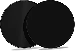 nacena Gliding Discs Core Sliders Smooth Gliders Dual-Sided Design Core Exercise Sliders Use on Hardwood Floors, Workout Sliders Fitness Discs Abdominal & Total Body Gym-Exercise Equipment Set of 2