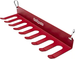 GoSports Baseball & Softball Bat Caddy - Clips onto Dugout Fence or Mounts on Wall, Holds 16 Player Bats