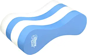 Sunlite Sports EVA 5-Layer Pull Buoy Leg Float - Pool Training Aid, Legs and Hips Support for Adults, Kids, and Beginners, for Swimming Stroke
