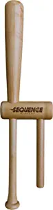 Stinger Sports Sequence Training Bat - Wooden Baseball Accessories for Boys, Batting Practice Trainer - Maple Wood for Kids