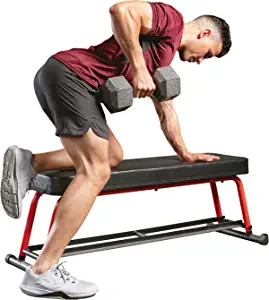 Sunny Health & Fitness Weight Bench for Heavy Duty Workouts, Exercise, Strength Training, Lifting and Home Gyms