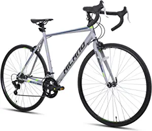 Hiland Road Commuter Bike,700C Wheels with 14 speeds Shimano Racing Bike for Men Womens