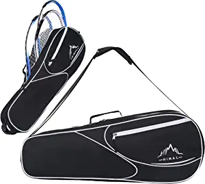 Himal 3 Racquet Tennis-Bag Premium Tennis-Racket-Bag with Protective Pad,Professional or Beginner Tennis Players, Lightweight Tennis Bag for All Ages