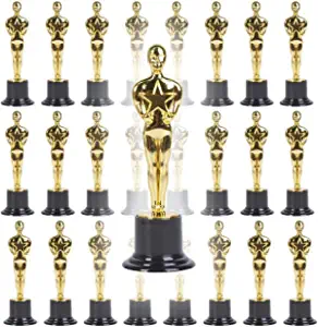 The Dreidel Company Award Trophies Gold for Sports, Ceremonies, Parties, or Events, 6" Gold Trophy