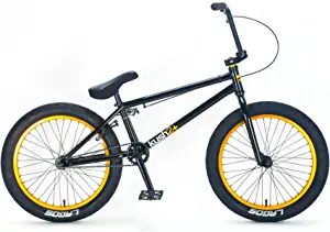 Mafiabikes Kush 2+ 20 inch BMX Bike Black Gold